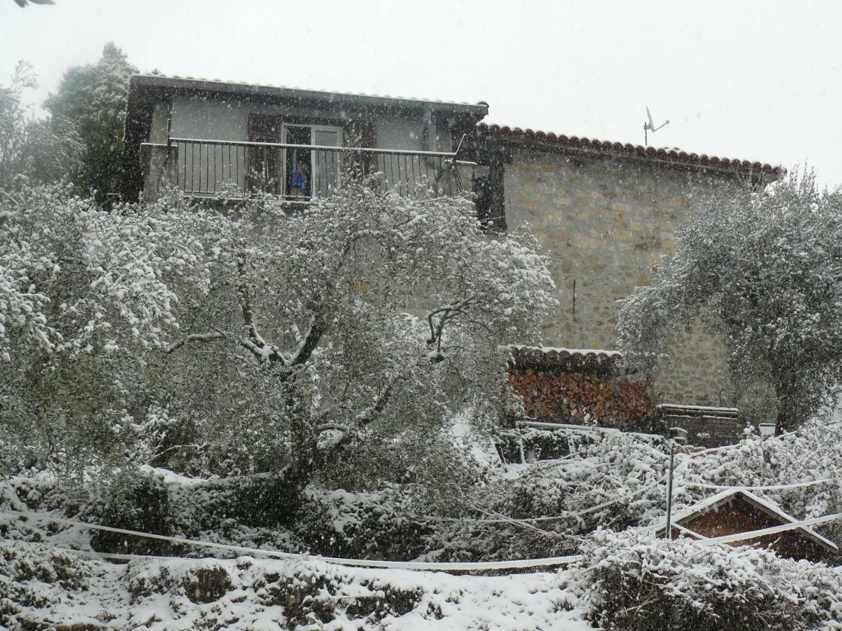 Villa La Ferme Des Cailletiers Chez Marco Lucéram Esterno foto